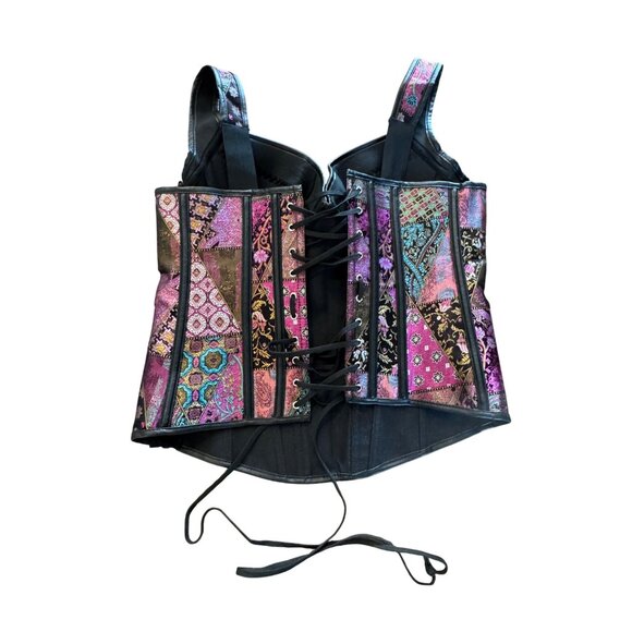 Kimring Corset Bustier Top Womens XL Multicolor - Picture 7 of 8